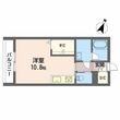 熊本市中央区帯山8丁目の間取図