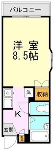 熊本市西区池田2丁目の間取図