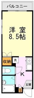 熊本市西区池田2丁目の間取図