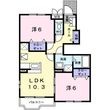 N&YアベニューHの間取図