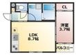 菊池郡菊陽町大字津久礼の間取図