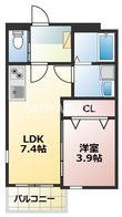 シャロム西子飼の間取図