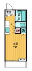 写真:クラランス渡鹿 4階402の間取図