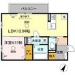 熊本市北区飛田１丁目の間取図