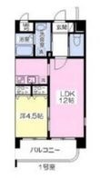 熊本市北区弓削6丁目の間取図
