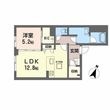 熊本市東区長嶺西3丁目の間取図