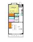 熊本市東区小山２丁目の間取図