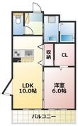 レユスイートの間取図