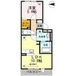 熊本市東区長嶺東5丁目の間取図
