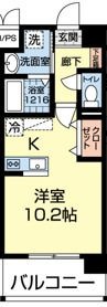 熊本市北区龍田9丁目の間取図