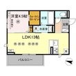 熊本市北区飛田４丁目の間取図