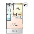 熊本市東区神園1丁目の間取図