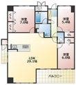 ニューガイア水前寺の間取図