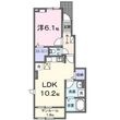 ひまわり荘の間取図