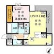 熊本市中央区新屋敷2丁目の間取図