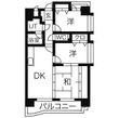 ダイアパレス慶徳の間取図