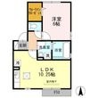 熊本市北区山室３丁目の間取図