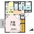 熊本市中央区子飼本町の間取図