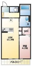 菊池郡菊陽町大字原水の間取図
