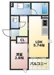 写真:TOMORIE武蔵塚駅 2階201の間取図