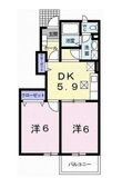 エスポワール・メゾンBの間取図