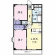 コーポ光の森の間取図