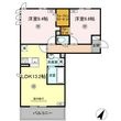 熊本市東区長嶺東4丁目の間取図