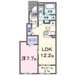 ラ・フェリーチェⅢの間取図