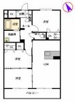 熊本市東区尾ノ上2丁目の間取図