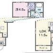ヒルハウスの間取図