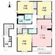熊本市北区山室３丁目の間取図