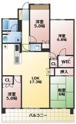 MJR大江の間取図