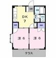 コーポシャインⅡの間取図