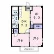 グリーンハイツKの間取図