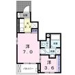 グレース M2の間取図