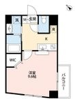 熊本市中央区新屋敷1丁目の間取図