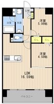 LIBTH菊陽Ⅱの間取図