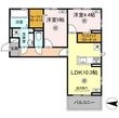 熊本市中央区八王寺町の間取図