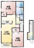 熊本市東区御領5丁目の間取図