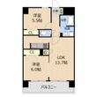 熊本市中央区水前寺2丁目の間取図