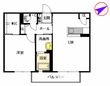 熊本市北区四方寄町の間取図