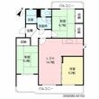 熊本市中央区帯山９丁目の間取図