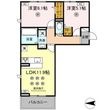 熊本市南区出仲間1丁目の間取図