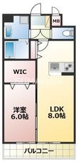 熊本市北区楡木1丁目の間取図