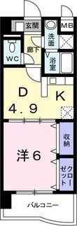 熊本市東区保田窪本町の間取図