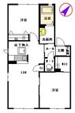 熊本市東区桜木1丁目の間取図