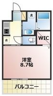 熊本市中央区帯山5丁目の間取図