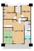 写真：熊本市中央区九品寺６丁目11階の間取図