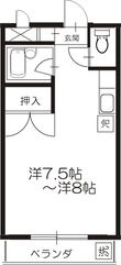メイン渡鹿の間取図