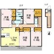 合志市栄の間取図